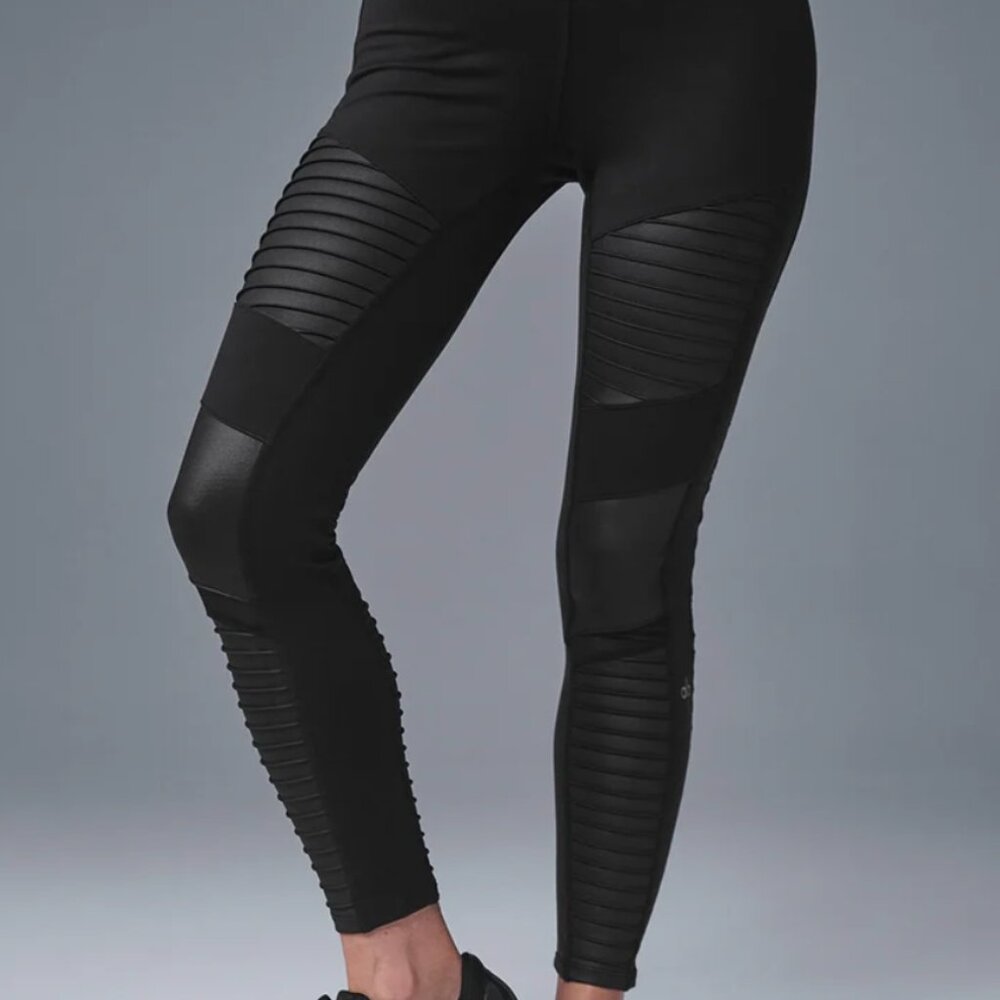 Alo High-Waisted Moto Legging